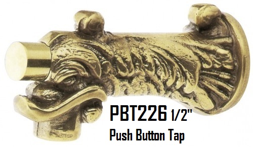 Push Button Decorative tap