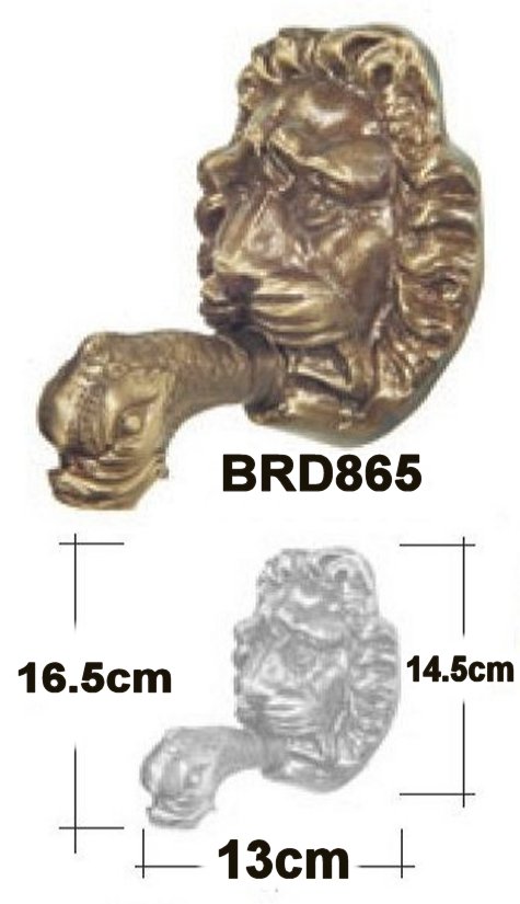 Lion Head Escutcheon